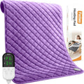 King Size Heating Pad for Back Pain 32"x24" Extra Large Electric Heating Pad by FocbeoHeatingPad