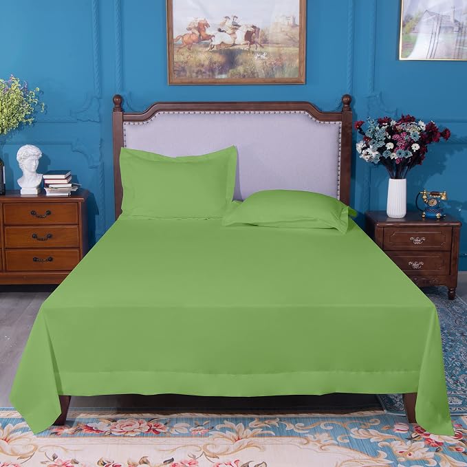 NTBAY Twin Extra-Long Flat Sheet Only - Image 4
