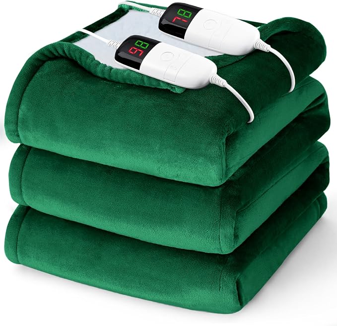 Heated Electric Blanket King Size by BOMOVA