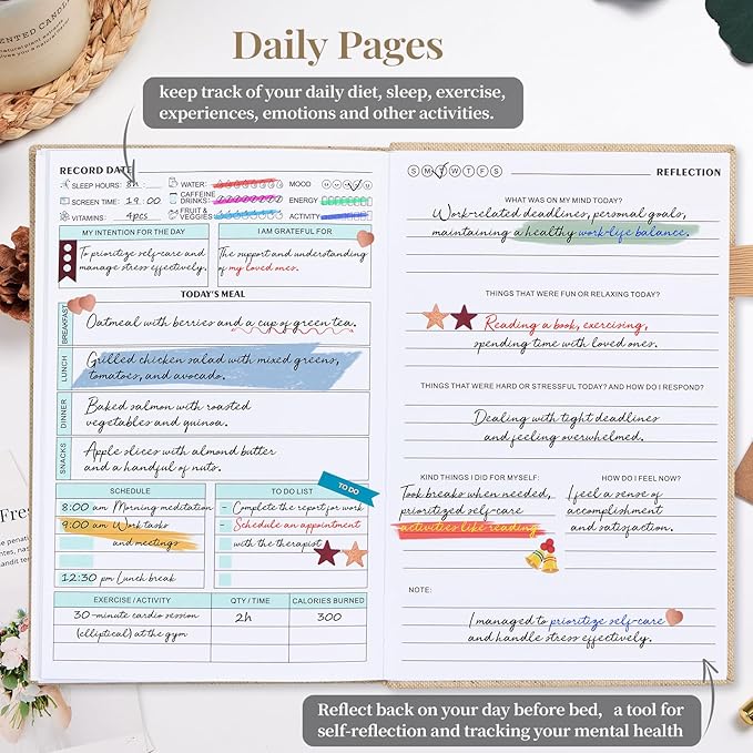 Mental Health Journal, Anxiety & Guided Journal - Image 3