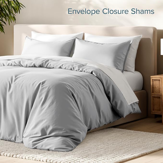 Bare Home Bedding Duvet Cover Oversized Queen - Image 4