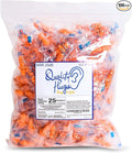 100 Pairs of Orange Reusable Ear Plugs by QualityPlugsbyRips