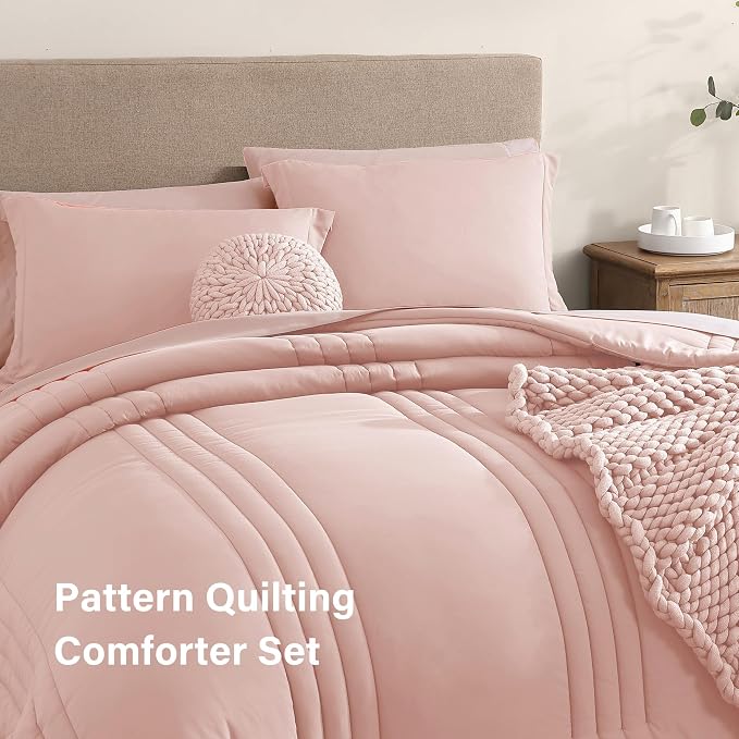 Monbix Twin XL Size Comforter Set - Image 3