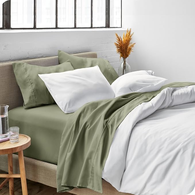 Bare Home Split Head Flex King Sheet Set - Image 9