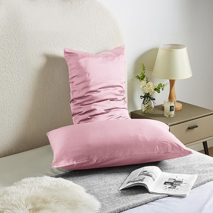 Silk Pillowcase for Hair and Skin Mulberry Silk Pillowcase Soft Breathable - Image 3