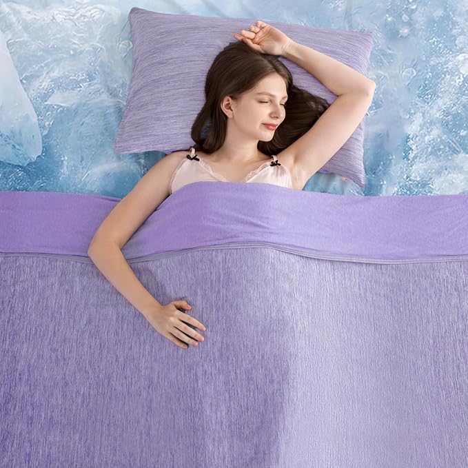 Elegear Revolutionary Cooling Blanket Twin, Absorbs Heat to Keep Body Cool by Elegear