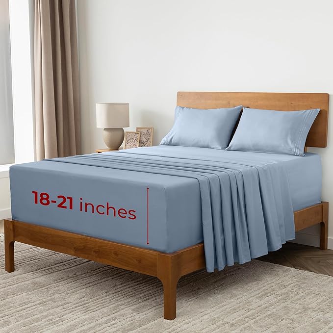 Mellanni Extra Deep Queen Sheets by Mellanni