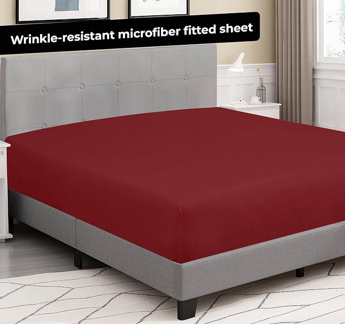 Royale Linens Fitted Sheet King - Image 8