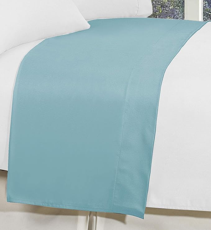 Elegant Comfort Premium Hotel Quality 1-Piece Flat Sheet, Luxury and Softest - Image 4