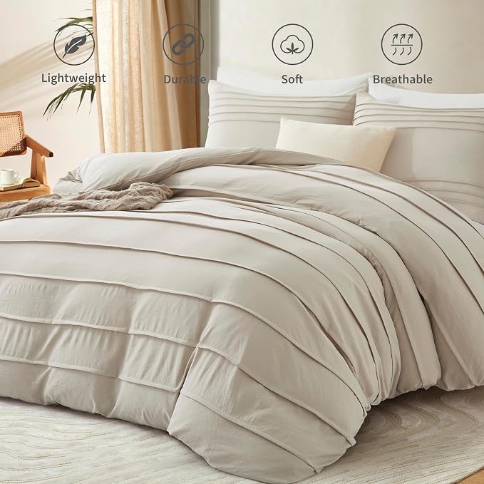 Oli Anderson Linen Grey Duvet Cover Queen Size - Image 2