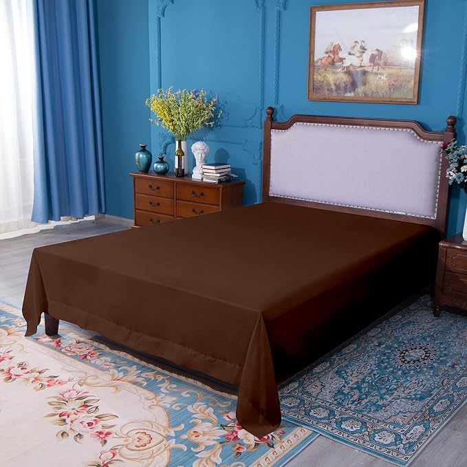 NTBAY Twin Extra-Long Flat Sheet Only - Image 5