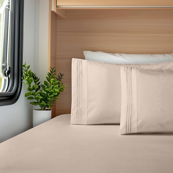 Elegant Comfort Luxurious 1500 Premium Hotel Quality Microfiber Three Line - Image 2