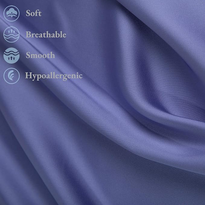 100% Mulberry Silk Pillowcase for Hair and Skin, - Image 3