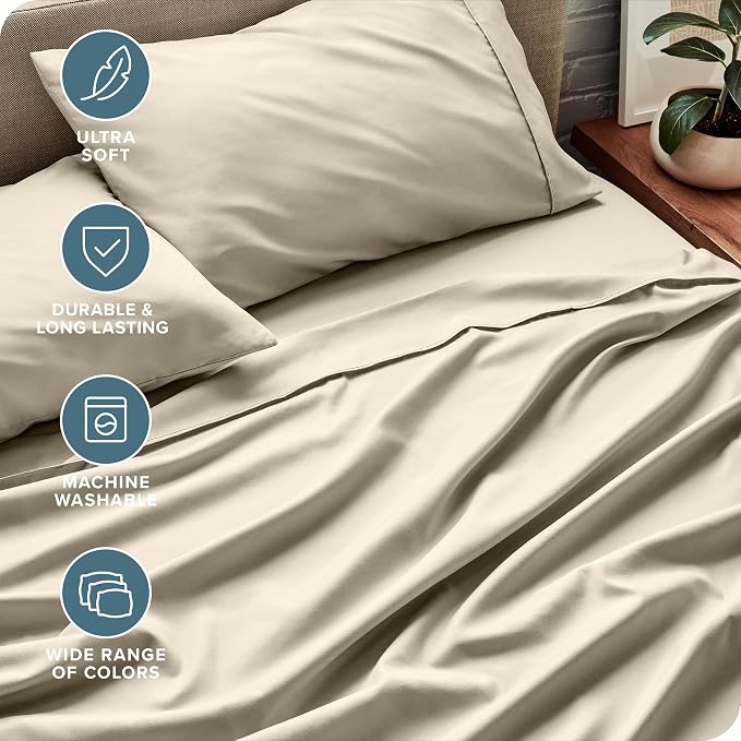 Bare Home Twin Sheet Set - Image 4