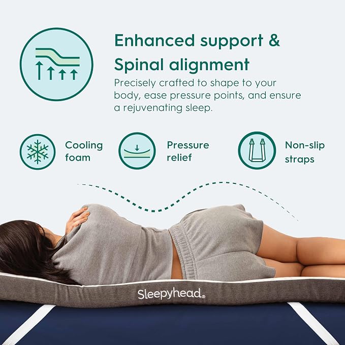 Sleepyhead Full XL 3 Inch Mattress Topper - Image 4