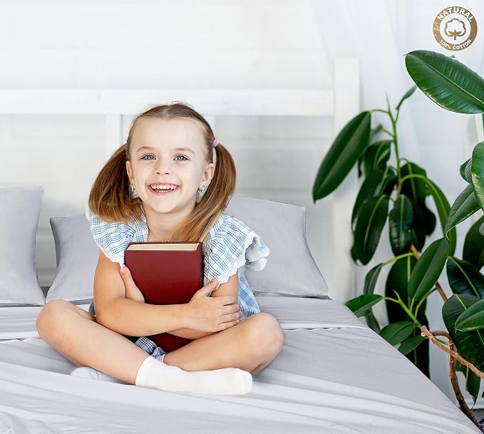 400 Thread Count 100% American Grown Cotton Flat Sheet - Image 8