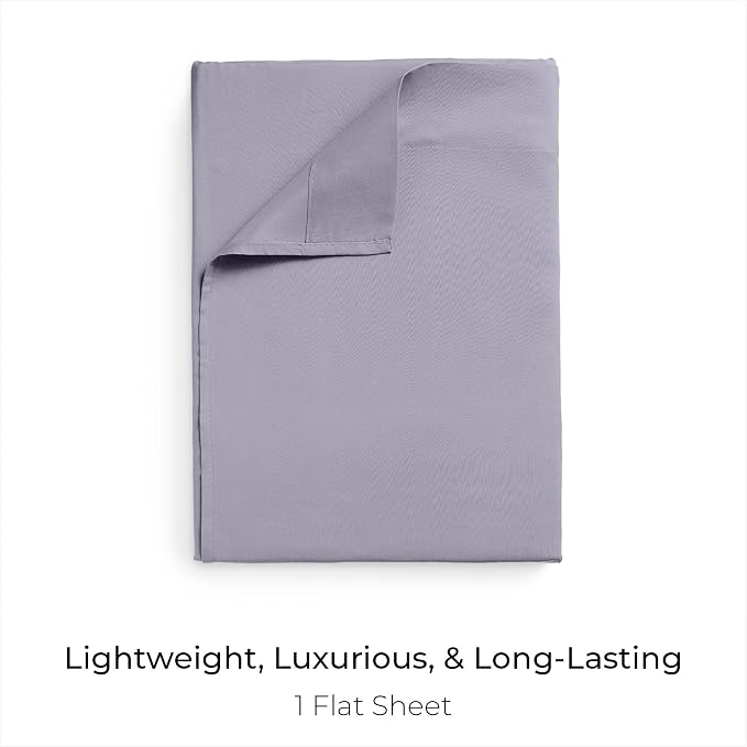 Mellanni California King Size Flat Sheet - Image 2