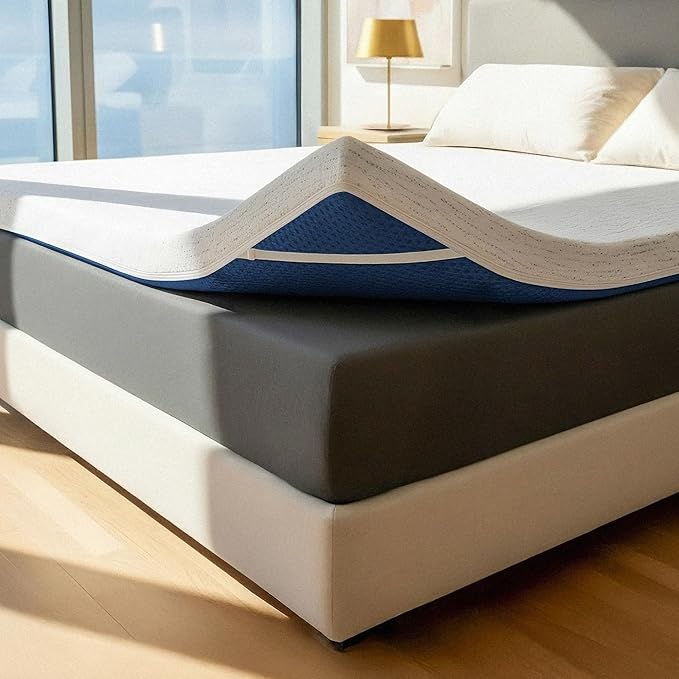 ViscoSoft 2 Inch Memory Foam Mattress Topper Short Queen by ViscoSoft
