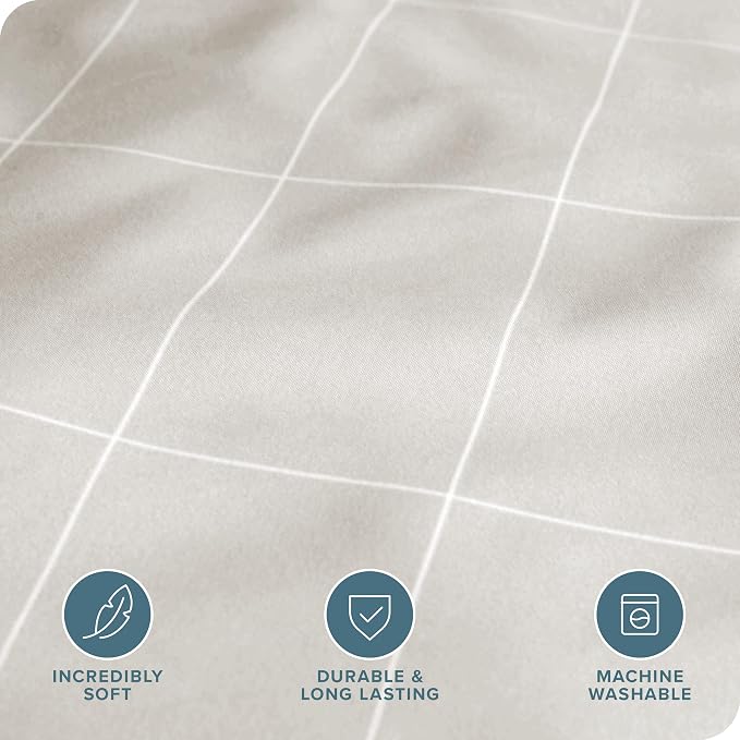 Bare Home Bedding Duvet Cover Extra Long - Image 3