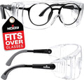 NoCry Safety Glasses Over Eyeglasses — Fog and Scratch-Resistant Over Glasses by NoCry
