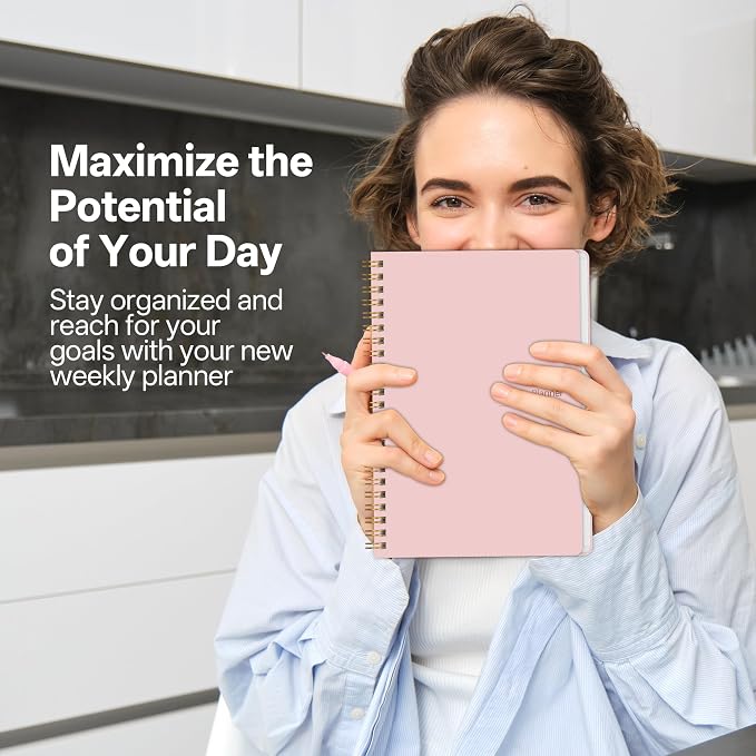 Undated Weekly Planner- Weekly Goals Notebook, A5 To Do List Planner, Habit - Image 7