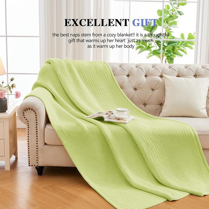 L'AGRATY Knitted Weighted Blanket - Image 8