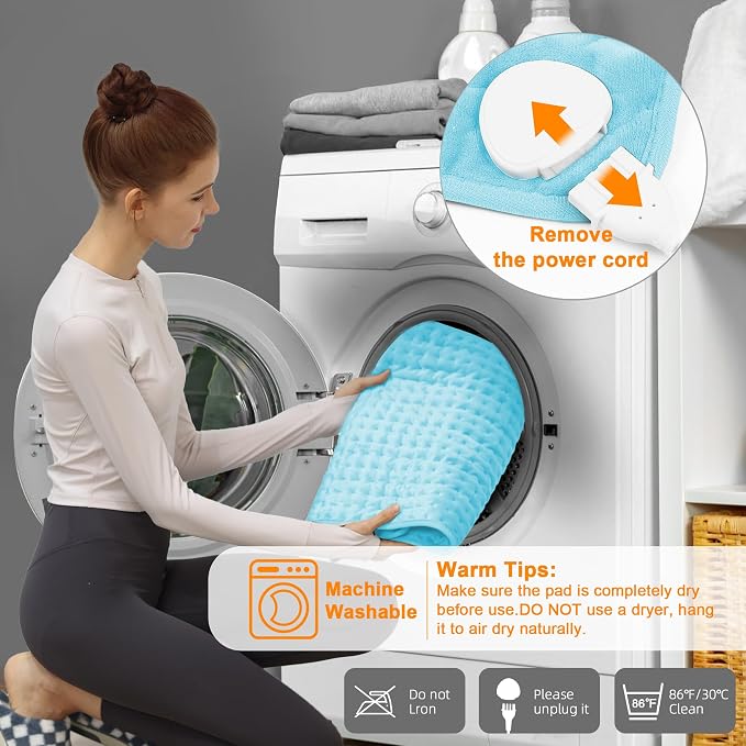 Deepsoon Heating Pad, Electric Heating Pads - Image 5