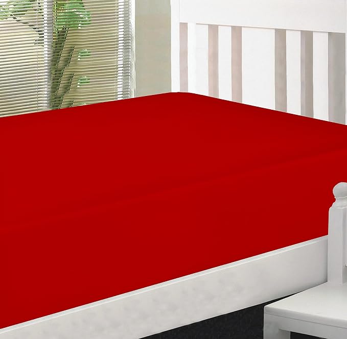 Knit Jersey 100% Cotton 2 Twin XL Fitted Bed Sheets Soft and Comfy - Image 5