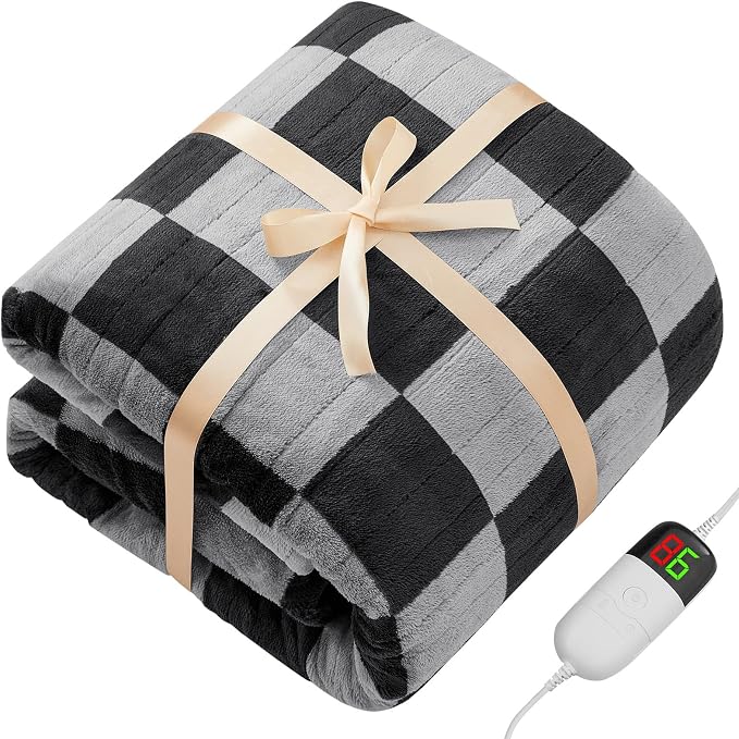 Heated Electric Blanket Throw, 50X60 Heating Blanket - Image 9