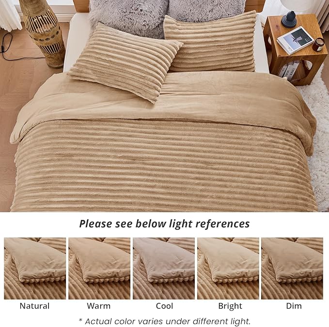 Sasttie California King Comforter Set 3 Pieces - Image 9