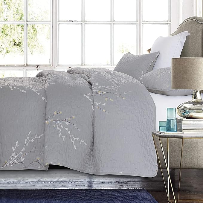 Exclusivo Mezcla Reversible Boho Quilts Queen Size - Image 2