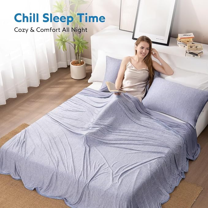 HOMFINE Cooling Blankets for Hot Sleepers - Image 4