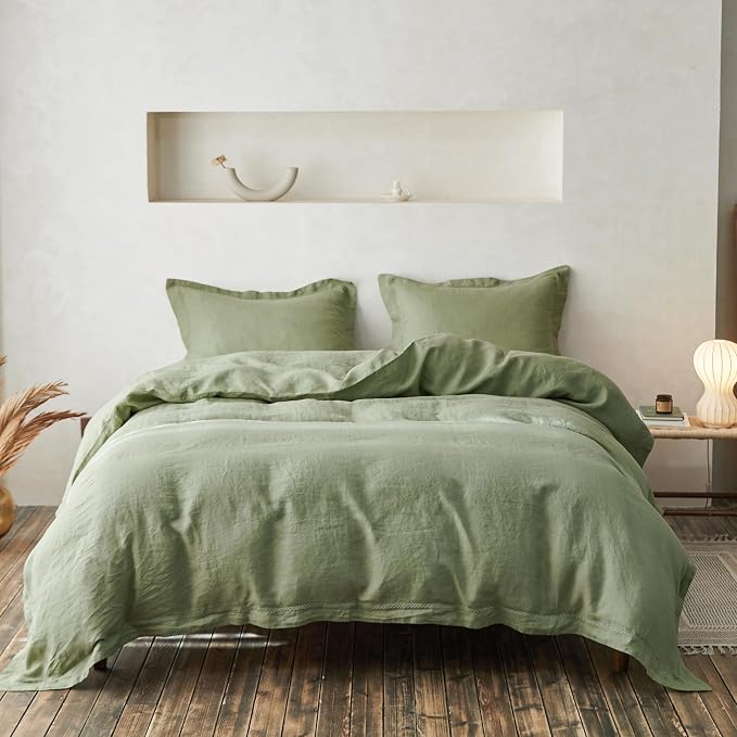 Simple&Opulence 100% Linen Duvet Cover Set by SimpleOpulence