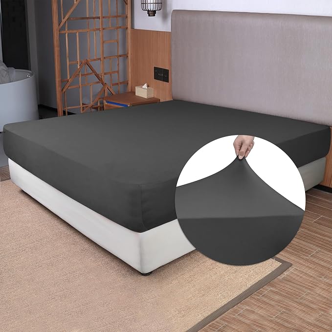 Stretch King Size Fitted Sheet Only by NYHOME