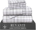 RUVANTI 6 Pcs Cotton Sheets by Ruvanti
