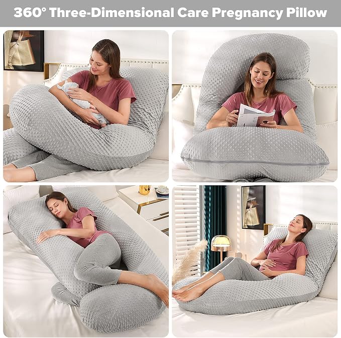 U-Shaped Full Body Pregnancy Pillow - Image 2