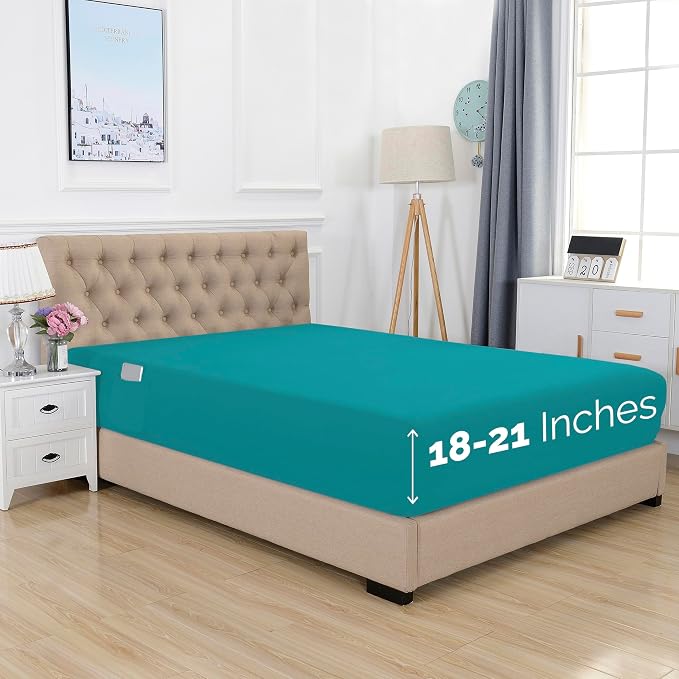 Elegant Comfort 1500 Premium Hotel Quality 18-21 Inches Deep by ELEGANTCOMFORT