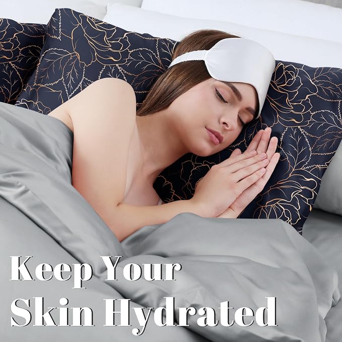 EXQ Home Satin Pillowcase for Hair and Skin Queen - Image 7