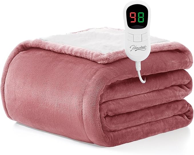 Homemate Electric Heated Blanket Twin Size by Homemate