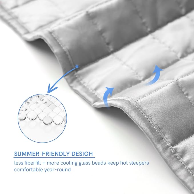 YnM Exclusive Cooling Weighted Blanket - Image 5