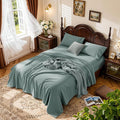 LBRO2M 100% Cotton Sheets Set Deep Pocket 19", 1000 Thread Count King Size 4 by LBRO2MBedding
