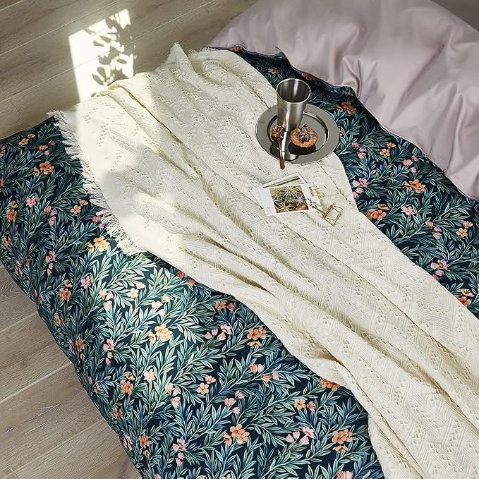 Cupocupa Duvet Cover Set;Duvet Cover Full Bedding Set Fluffy Boho Duvet Cover - Image 4