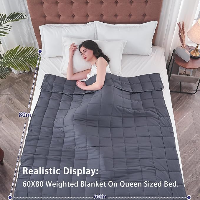 25 lbs weighted blanket Queen Size - Image 2