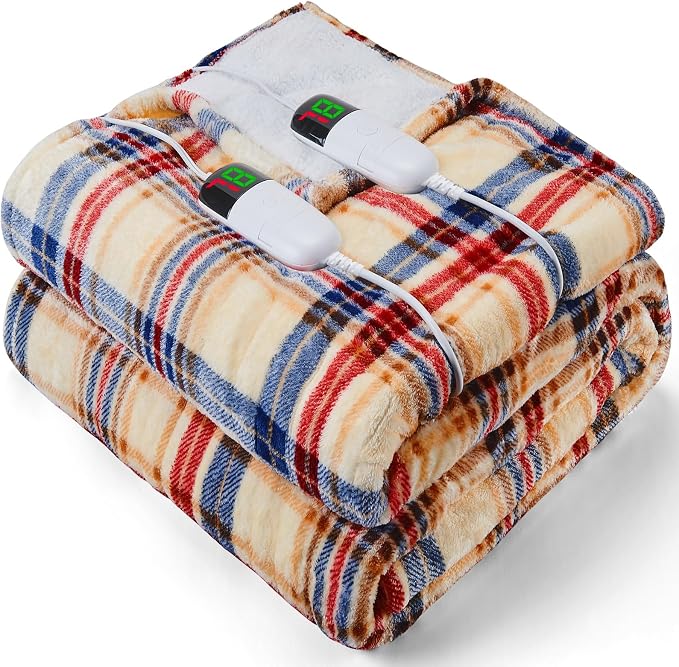 Heated Electric Blanket Queen Size, 84X90 Heating Blanket Queen - Image 8