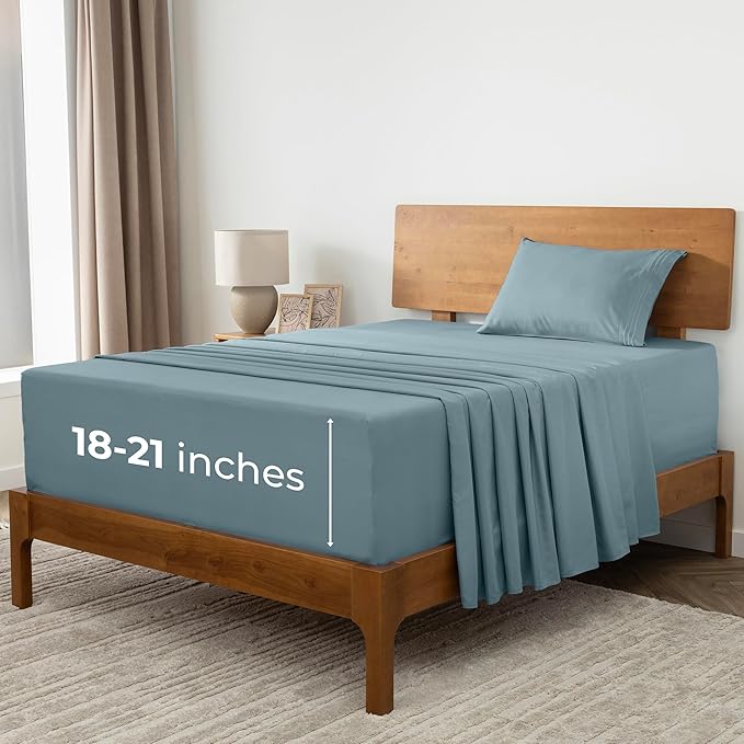 Mellanni Extra Deep Twin Sheets by Mellanni