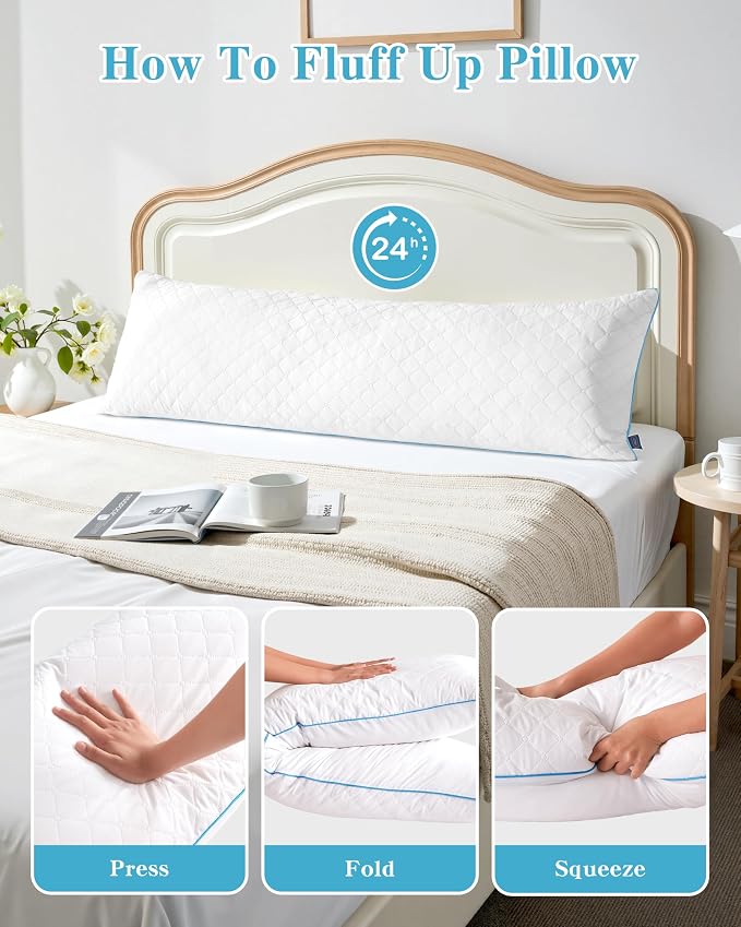 YZ HOME Long Body Pillow for Adults - Image 7