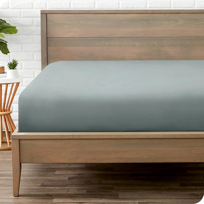 Bare Home Fitted Bottom Sheet Full Size by BareHome