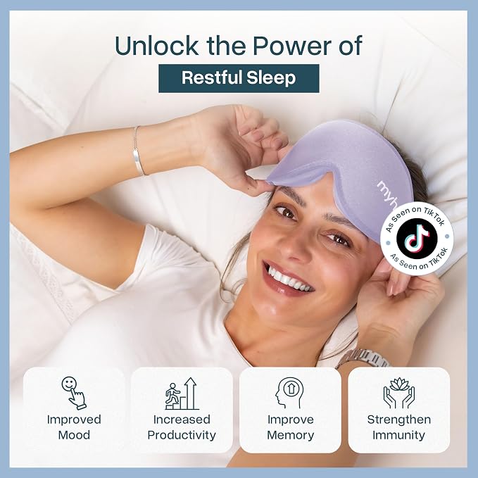 MyHalos® Sleep Mask – 3D Blackout Eye Mask - Image 2