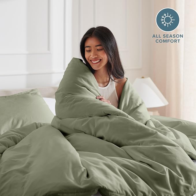 Bare Home Bedding Duvet Cover Oversized Queen - Image 3