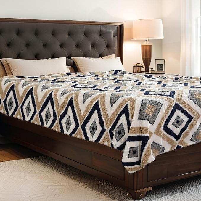 Electric Heated Blanket Throw Size 50" x 60" - Image 9